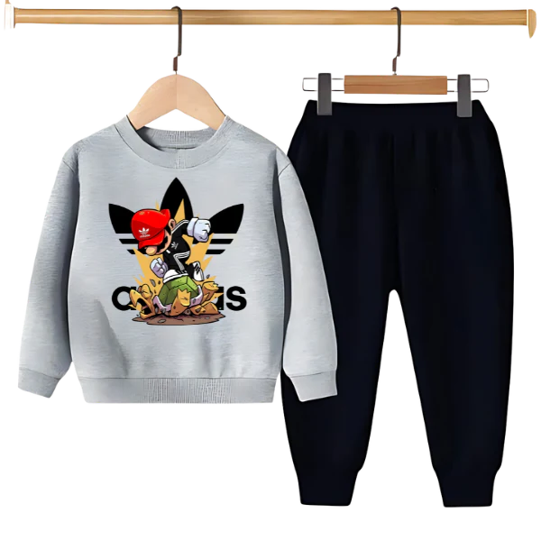 ADIDAS PRINTED SWEATSHIRT SET - Image 2