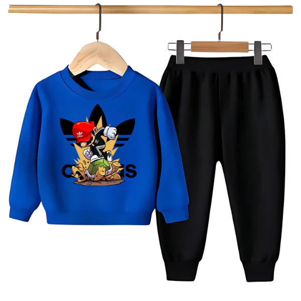 ADIDAS PRINTED SWEATSHIRT SET - Image 5