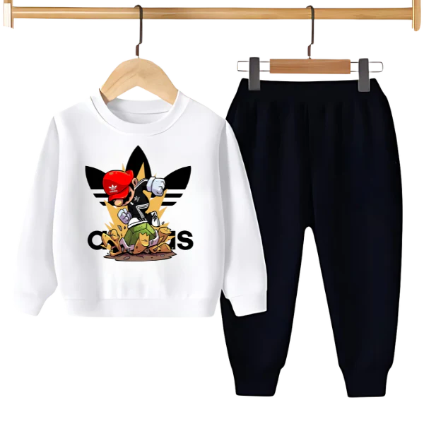 ADIDAS PRINTED SWEATSHIRT SET - Image 6