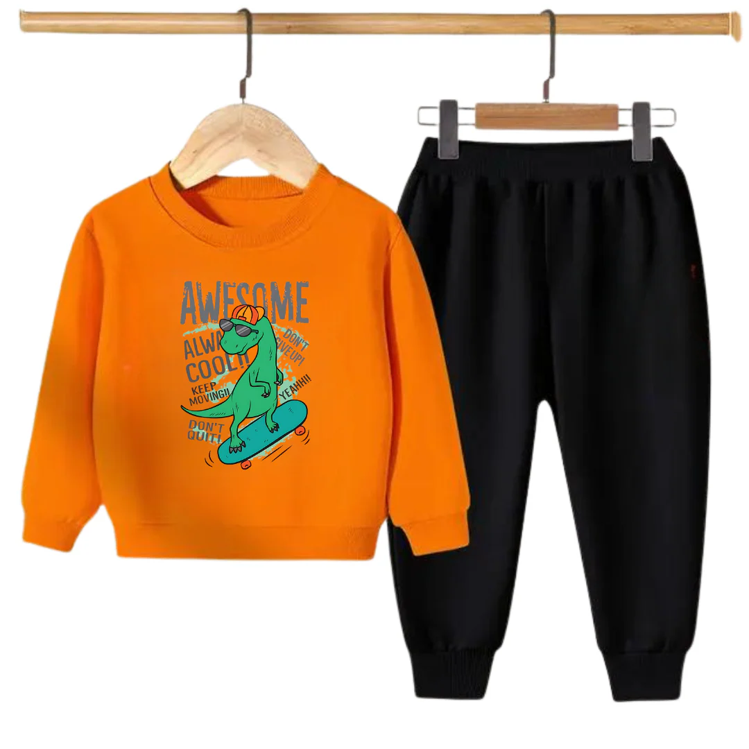 AWESOME PRINTED SWEATSHIRT SET - Image 2