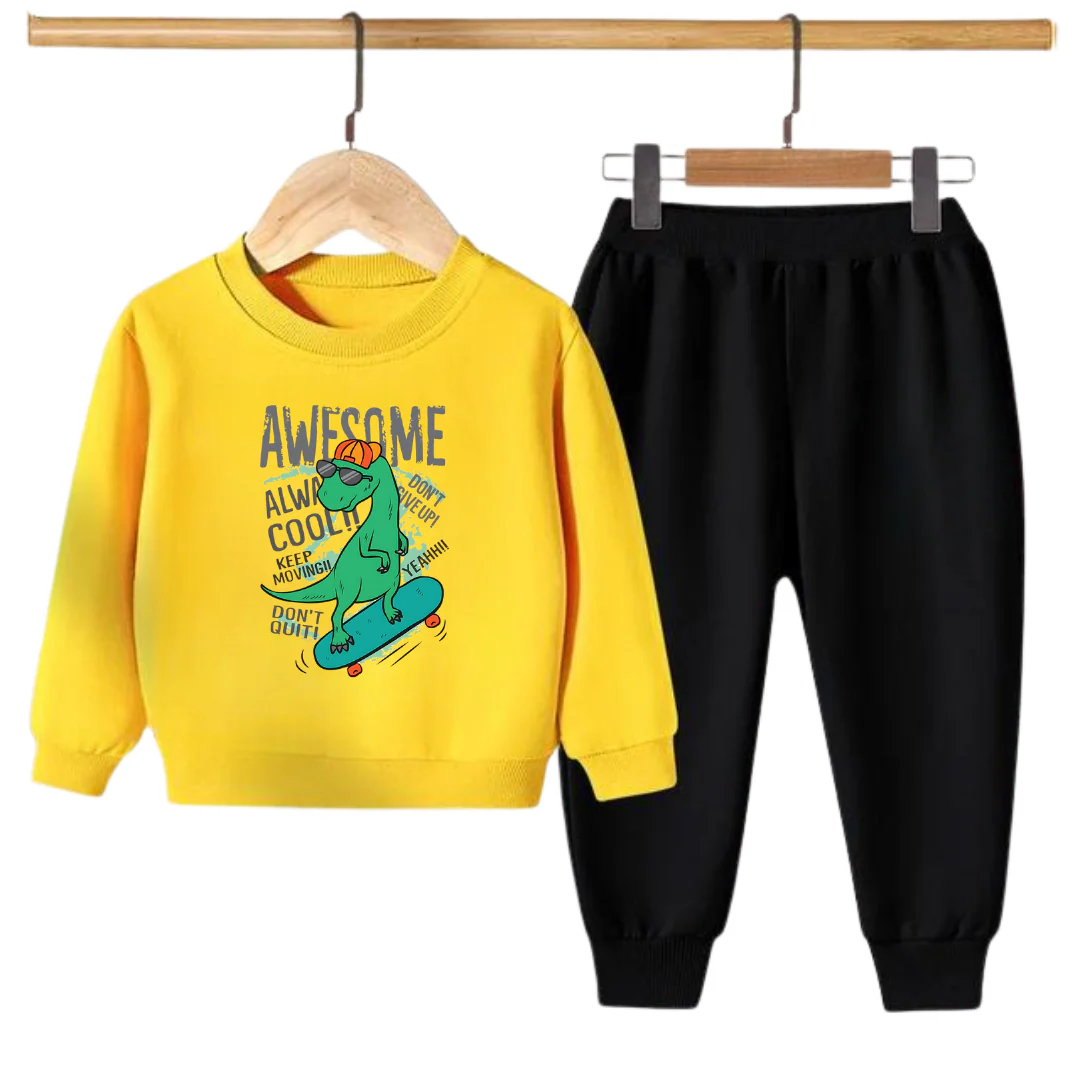 AWESOME PRINTED SWEATSHIRT SET - Image 5