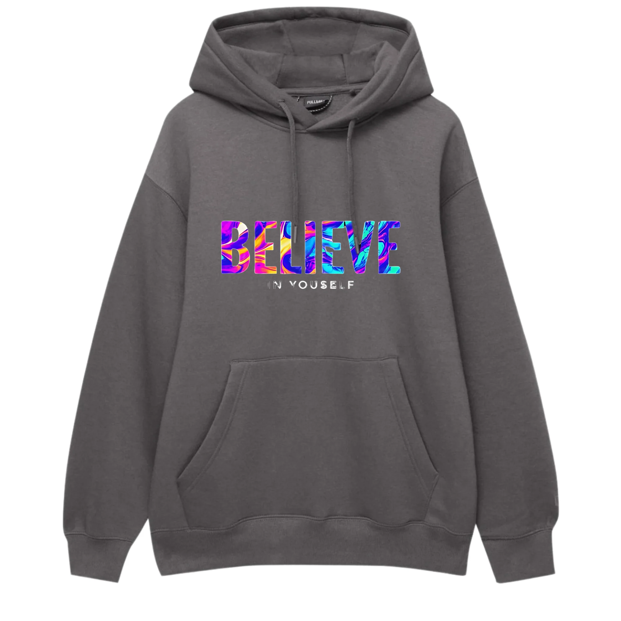 Believe in Yourself Printed Hoodie - Image 7