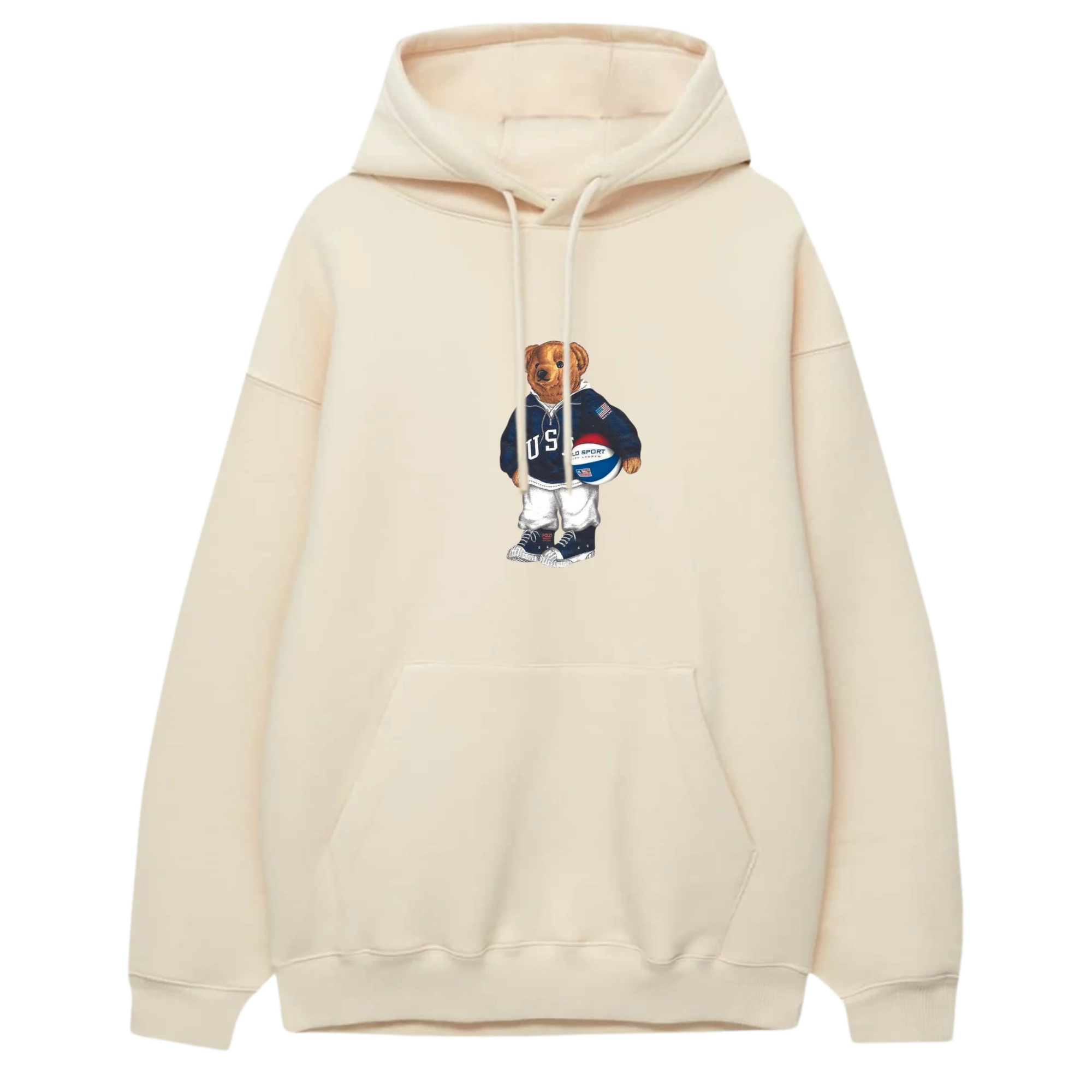 Football Bear Hoodie - Image 4