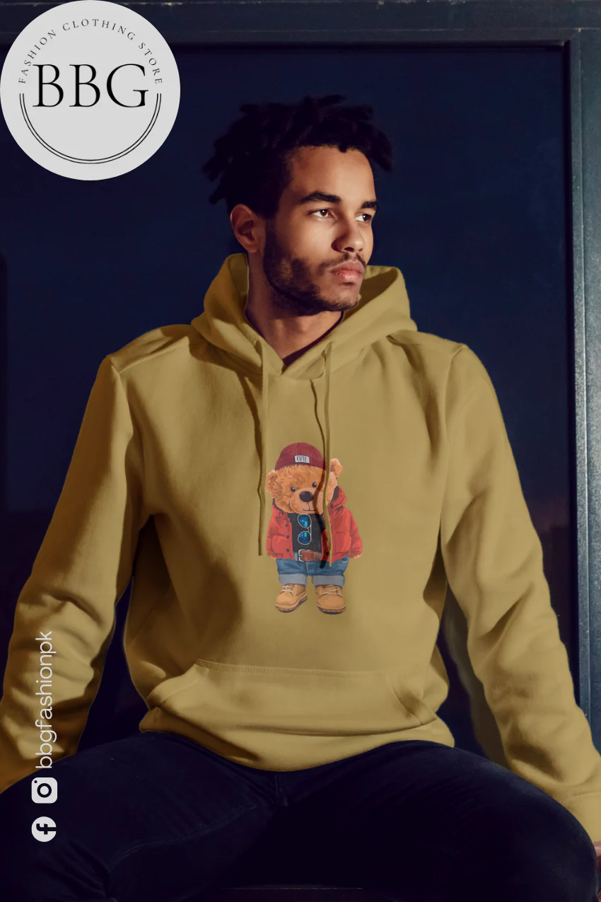 Cute Polo Bear Hoodie - Image 3