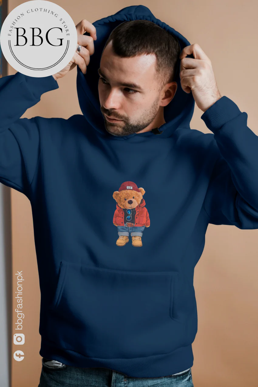 Cute Polo Bear Hoodie - Image 4