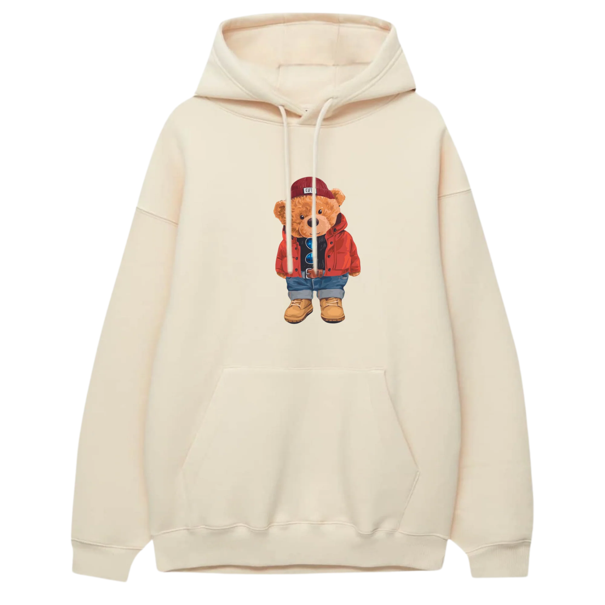Cute Polo Bear Hoodie - Image 6