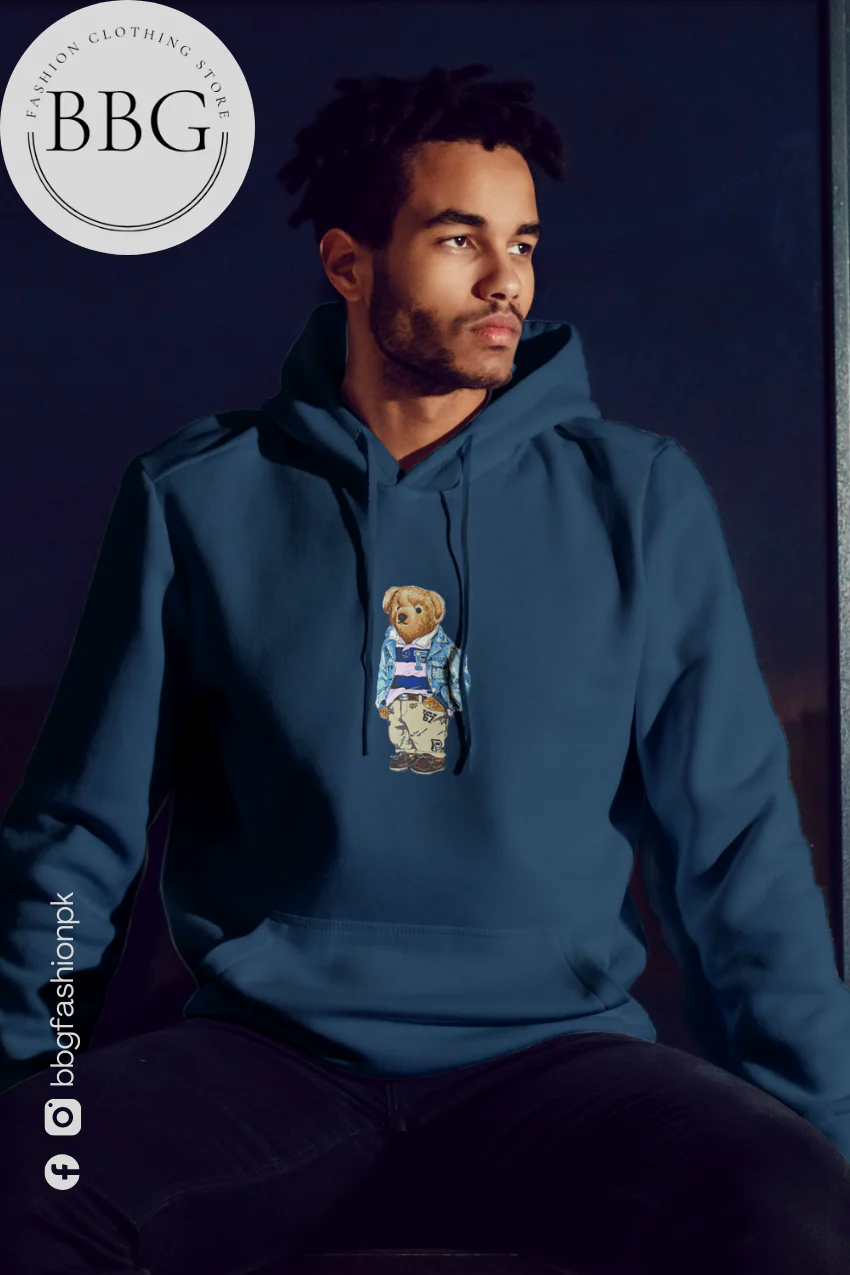 Polo Bear Hoodie - Image 3