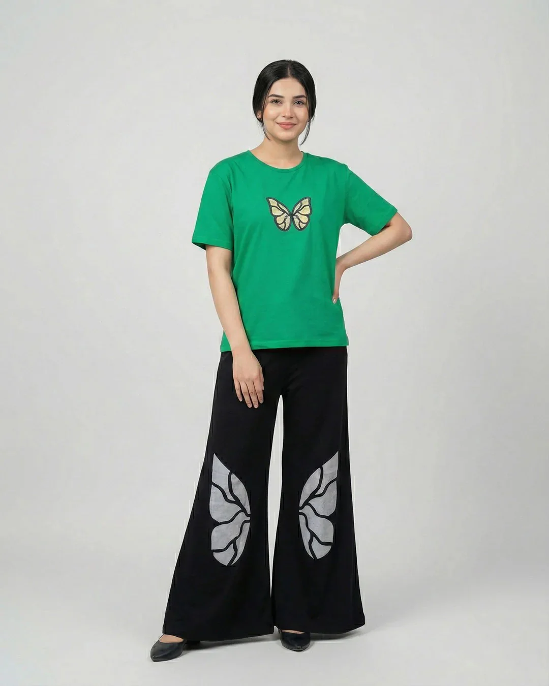 Butterfly Dreams Outfit | Green - Image 2