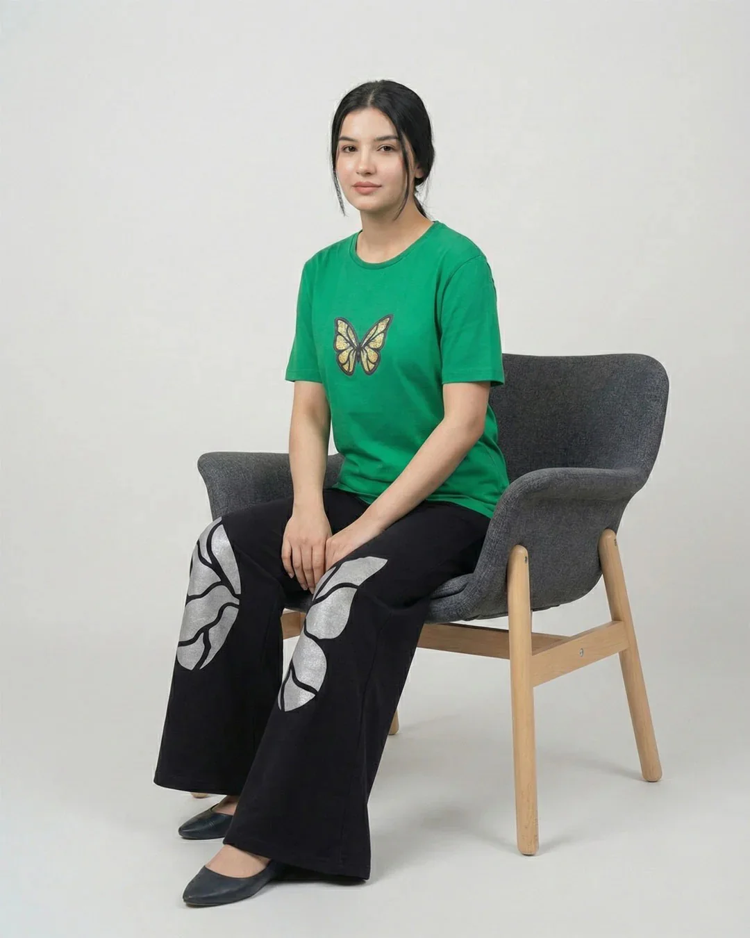 Butterfly Dreams Outfit | Green - Image 5