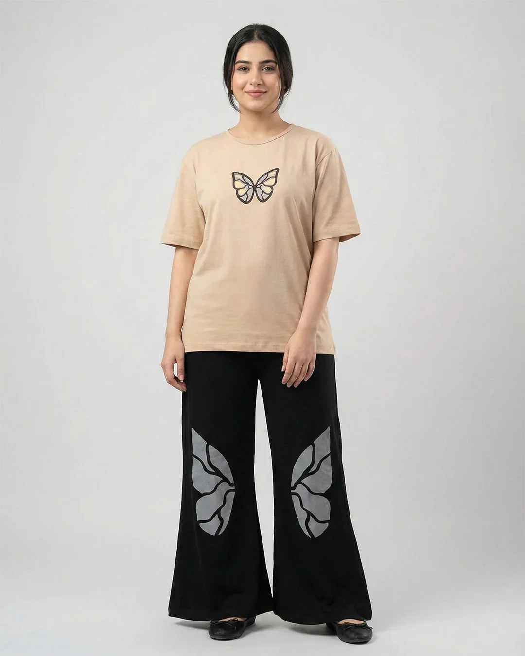 Butterfly Dreams Outfit | Beige