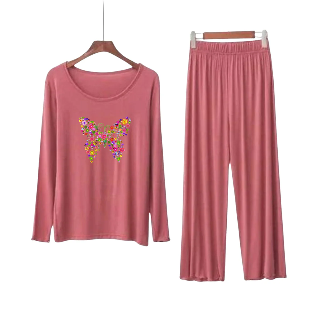 Colored Butterfly Women Loungewear ARTICLE #52 - Image 2