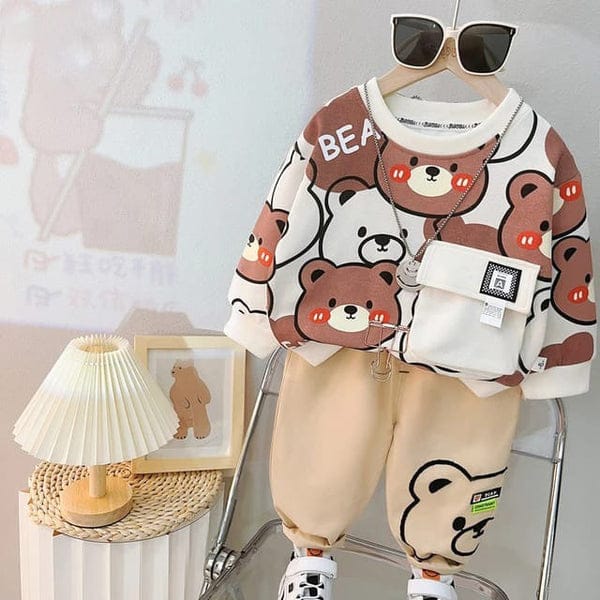 Bunny Bear Kids Sweatshirt & Pant - Image 2