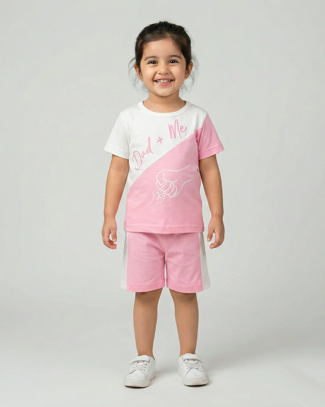Daddy & Me Print T-Shirt & Shorts Set - Image 3