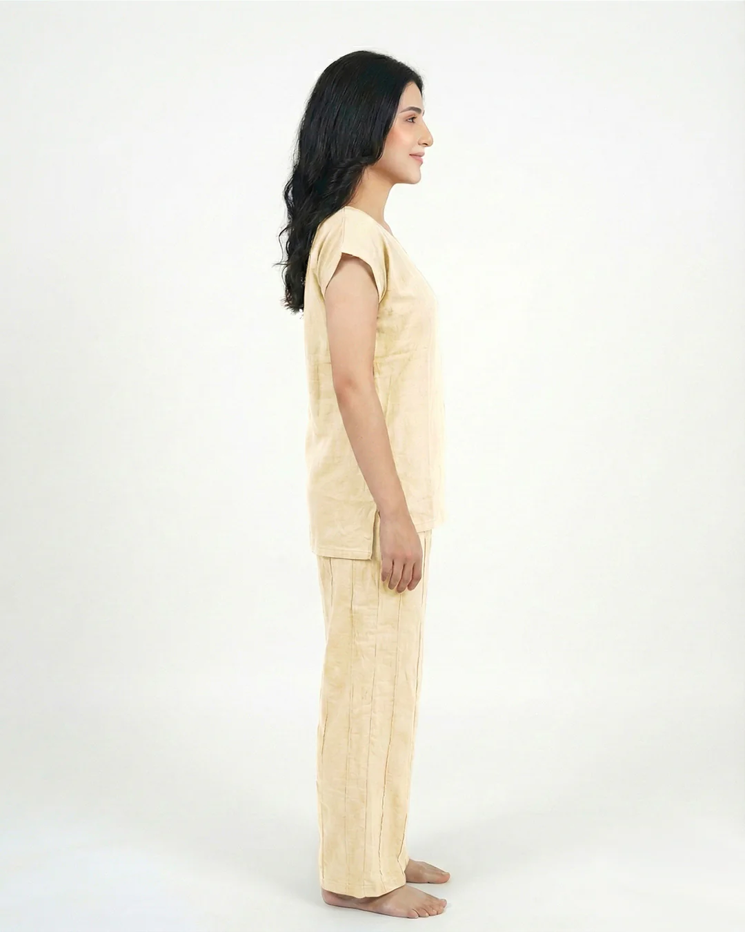 Elegant Comfort Two-Piece Set | Beige - Image 4