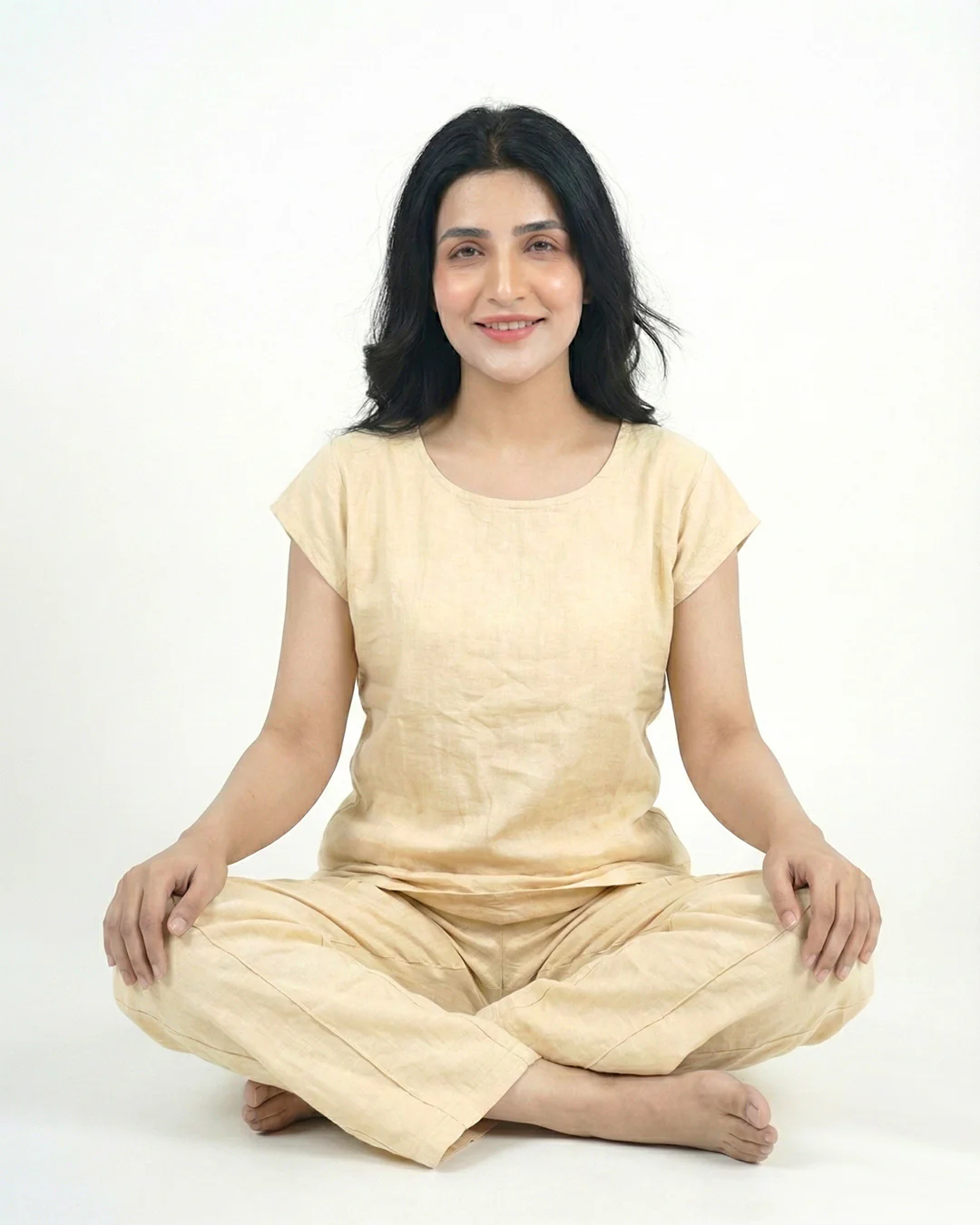 Elegant Comfort Two-Piece Set | Beige - Image 5