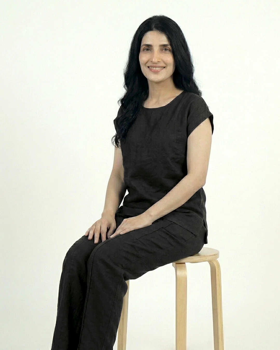 Elegant Comfort Two-Piece Set | Black - Image 2