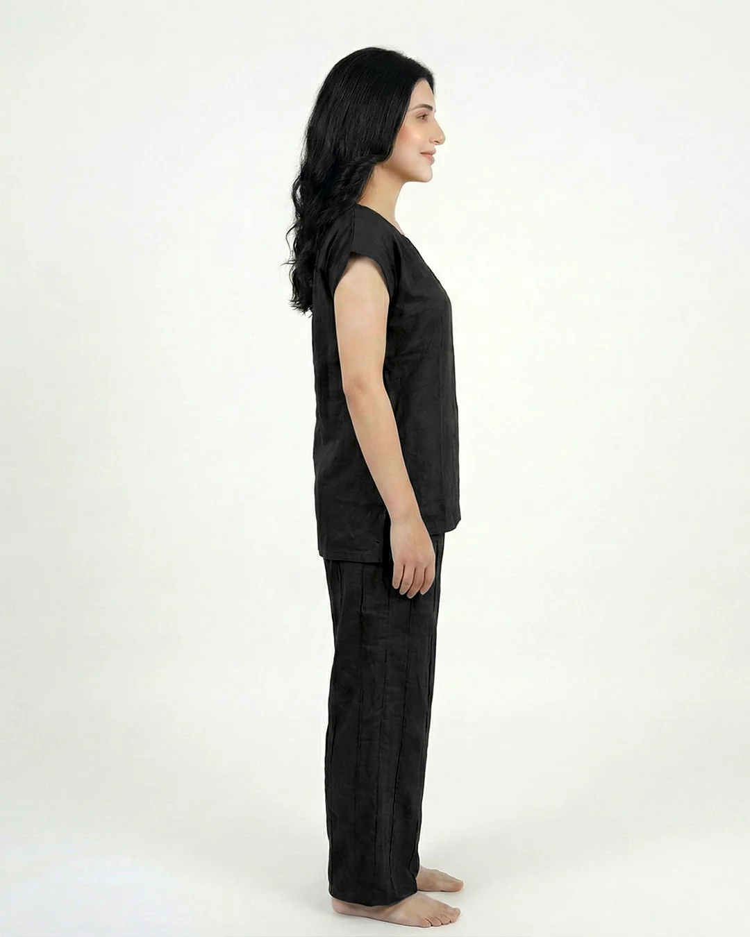 Elegant Comfort Two-Piece Set | Black - Image 3