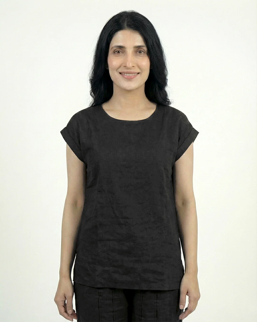 Elegant Comfort Two-Piece Set | Black - Image 4