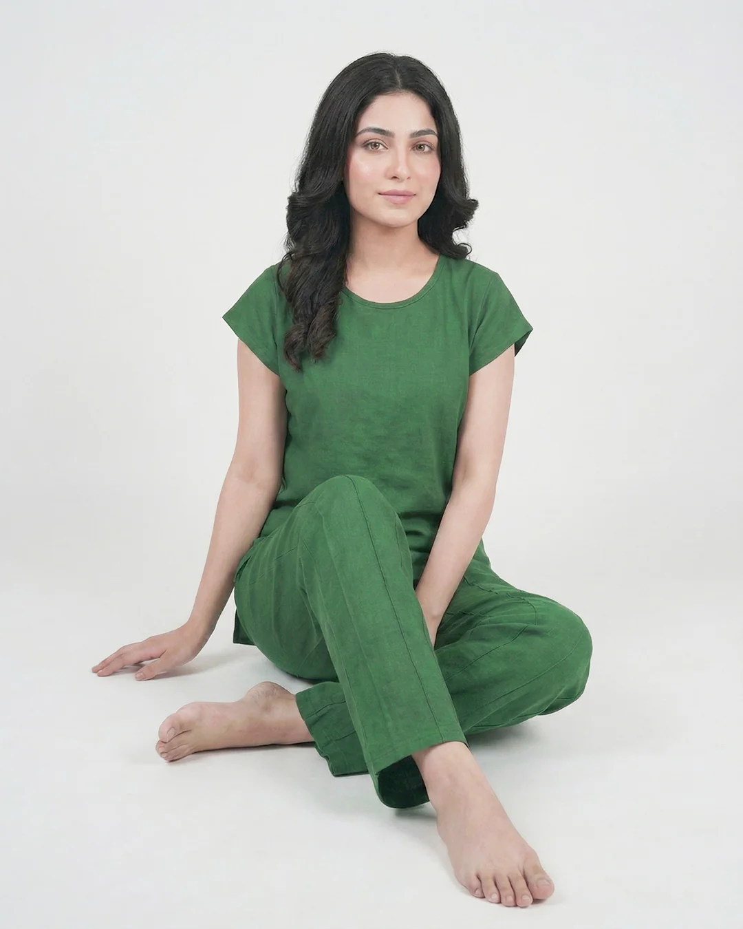 Elegant Comfort Two-Piece Set | Sherwood Green - Image 5