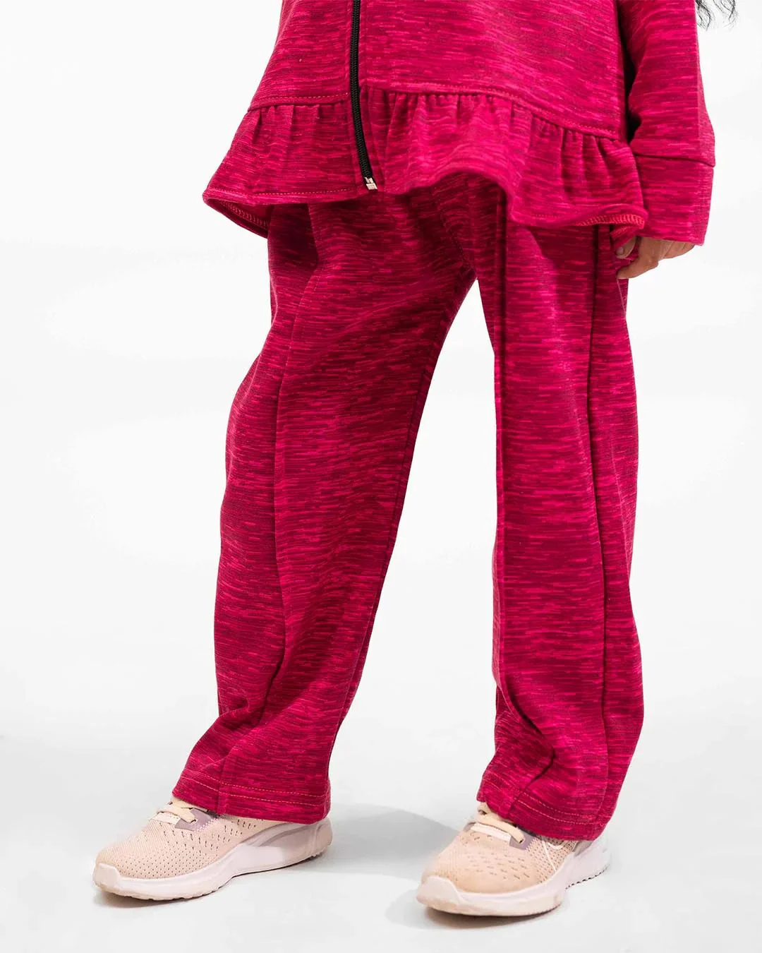 Girls Premium Fleece Set – Berry Blush - Image 5
