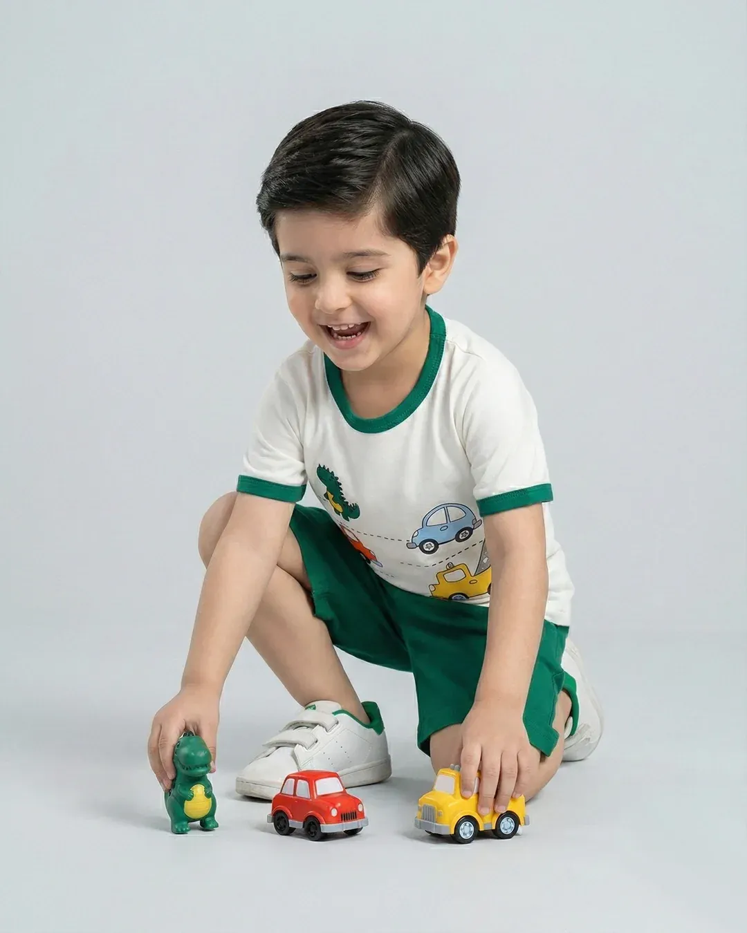 Green Truck Short Set - Image 3
