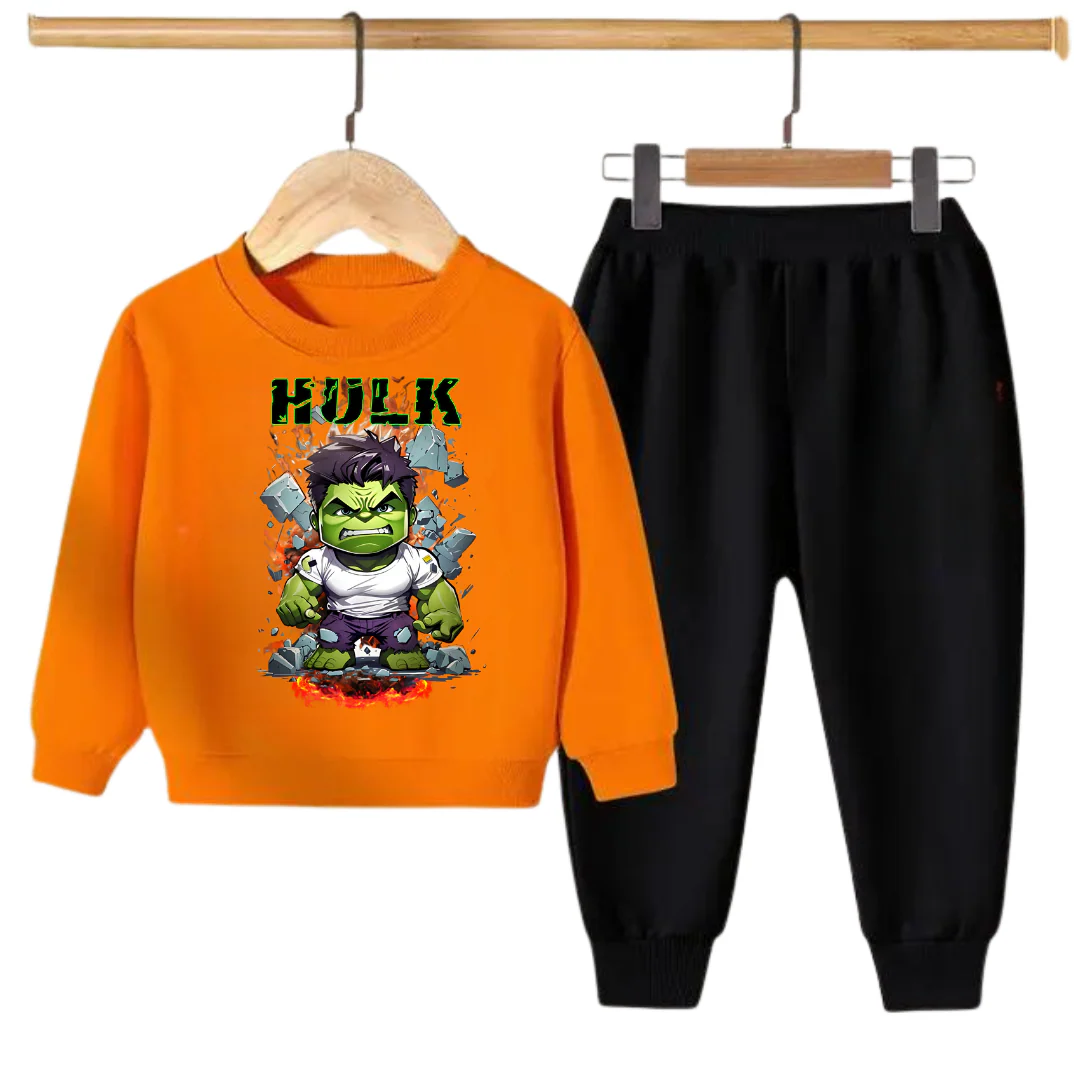 HULK PRINTED SWEATSHIRT SET - Image 2