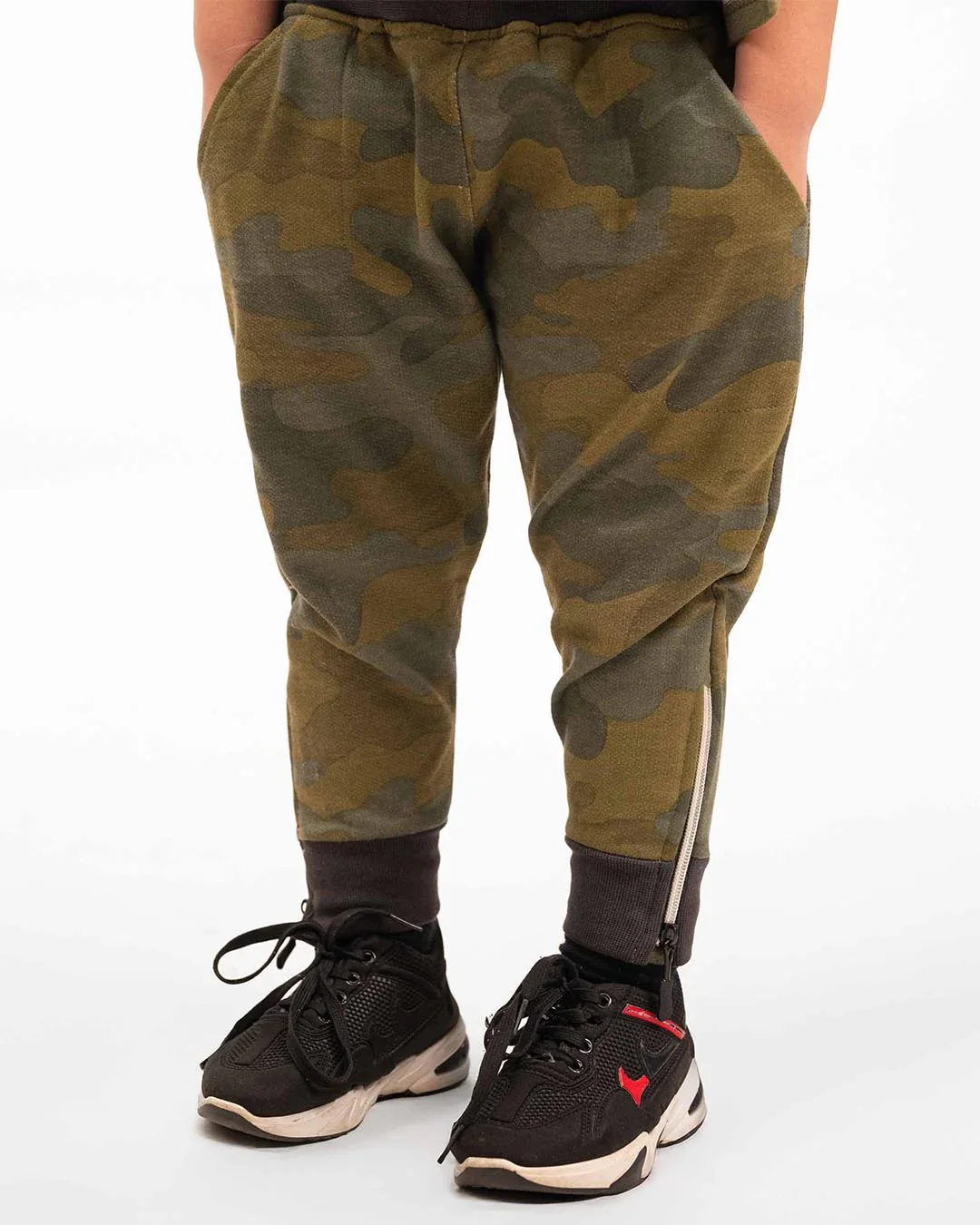 Kids Camo Co-Ord Set – Sleeveless Hoodie & Jogger Pants - Image 7