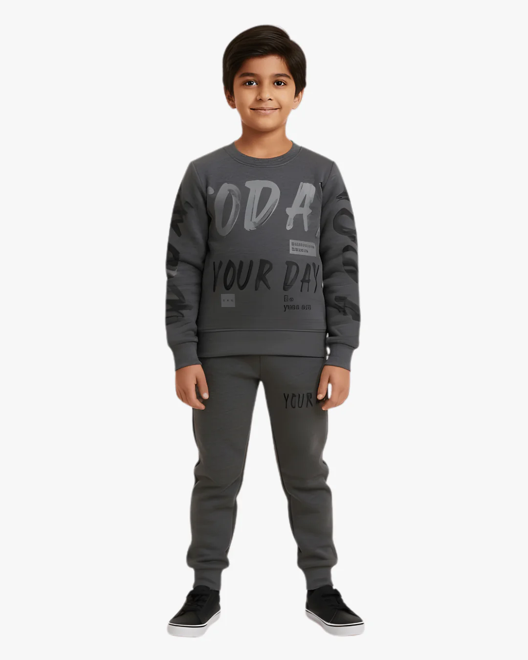 Kids Graphic Sweatshirt & Joggers - Image 4