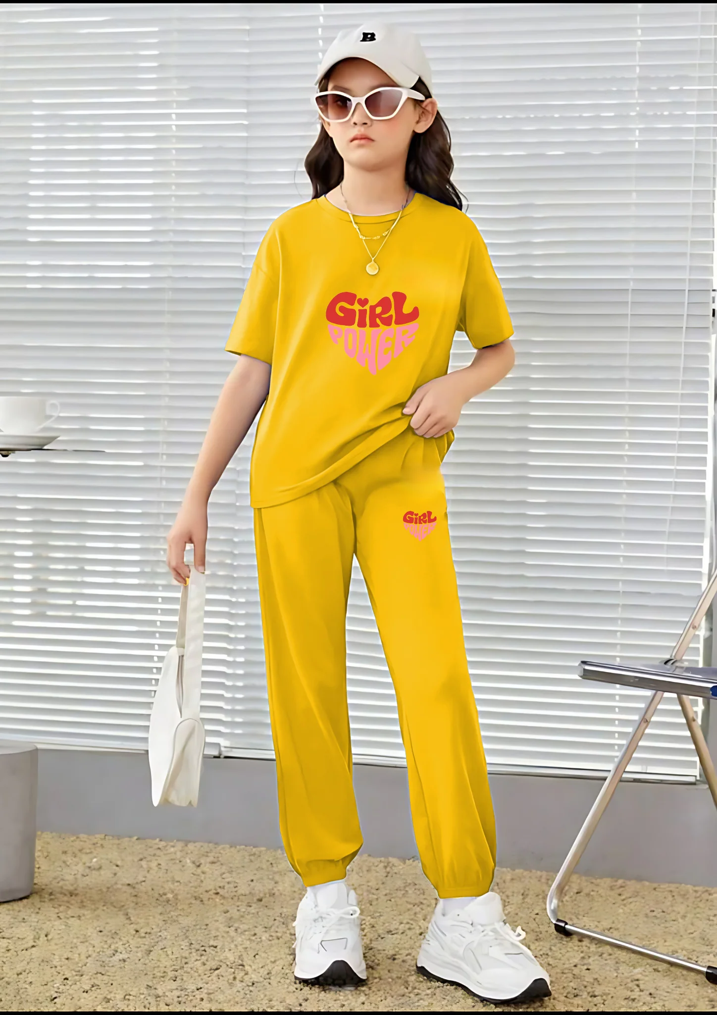 Girl Power Matching Set - T-Shirt and Pants - Image 3