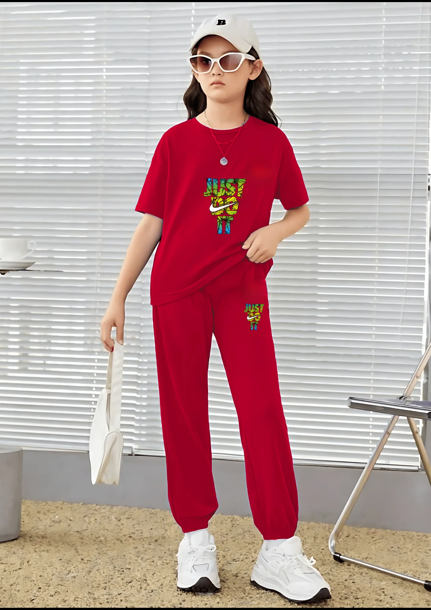 Just do it Matching Set - T-Shirt and Pants - Image 3