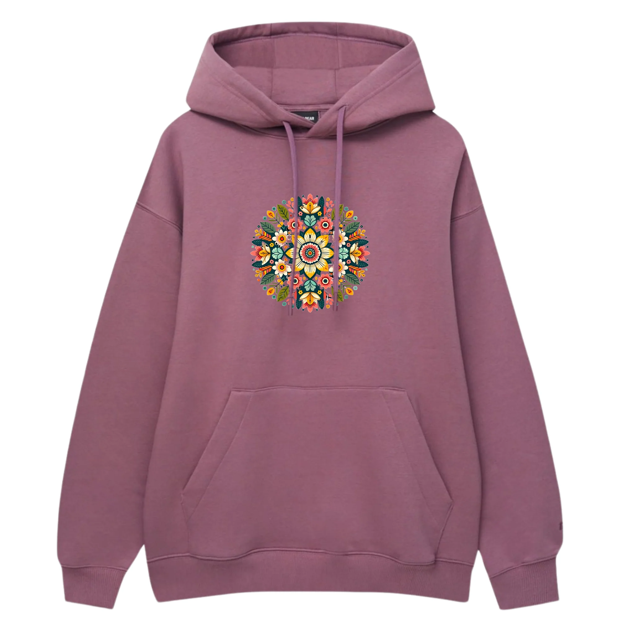 Multi Flower Pattern Hoodie - Image 5