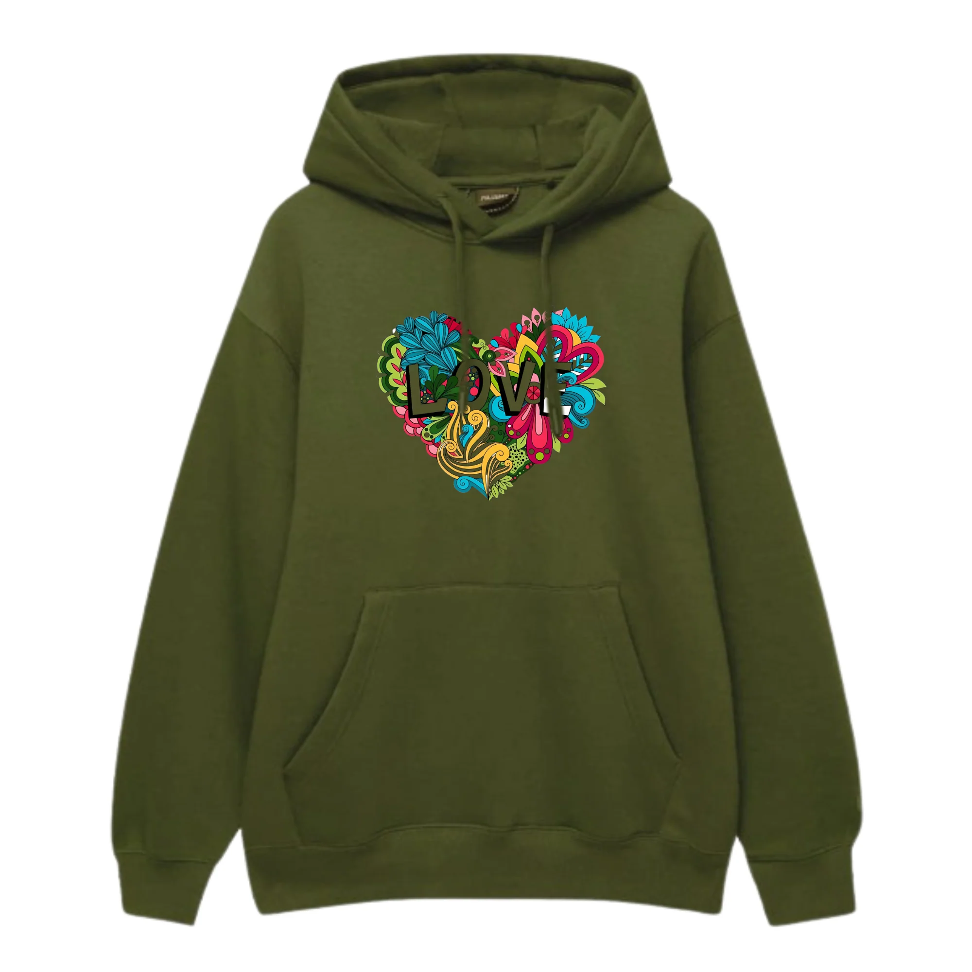 Colorful Love Hoodie - Image 3