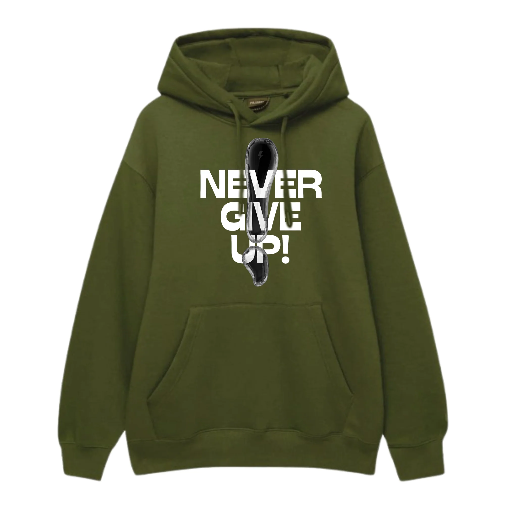 Never Give Up Hoodie - Image 9