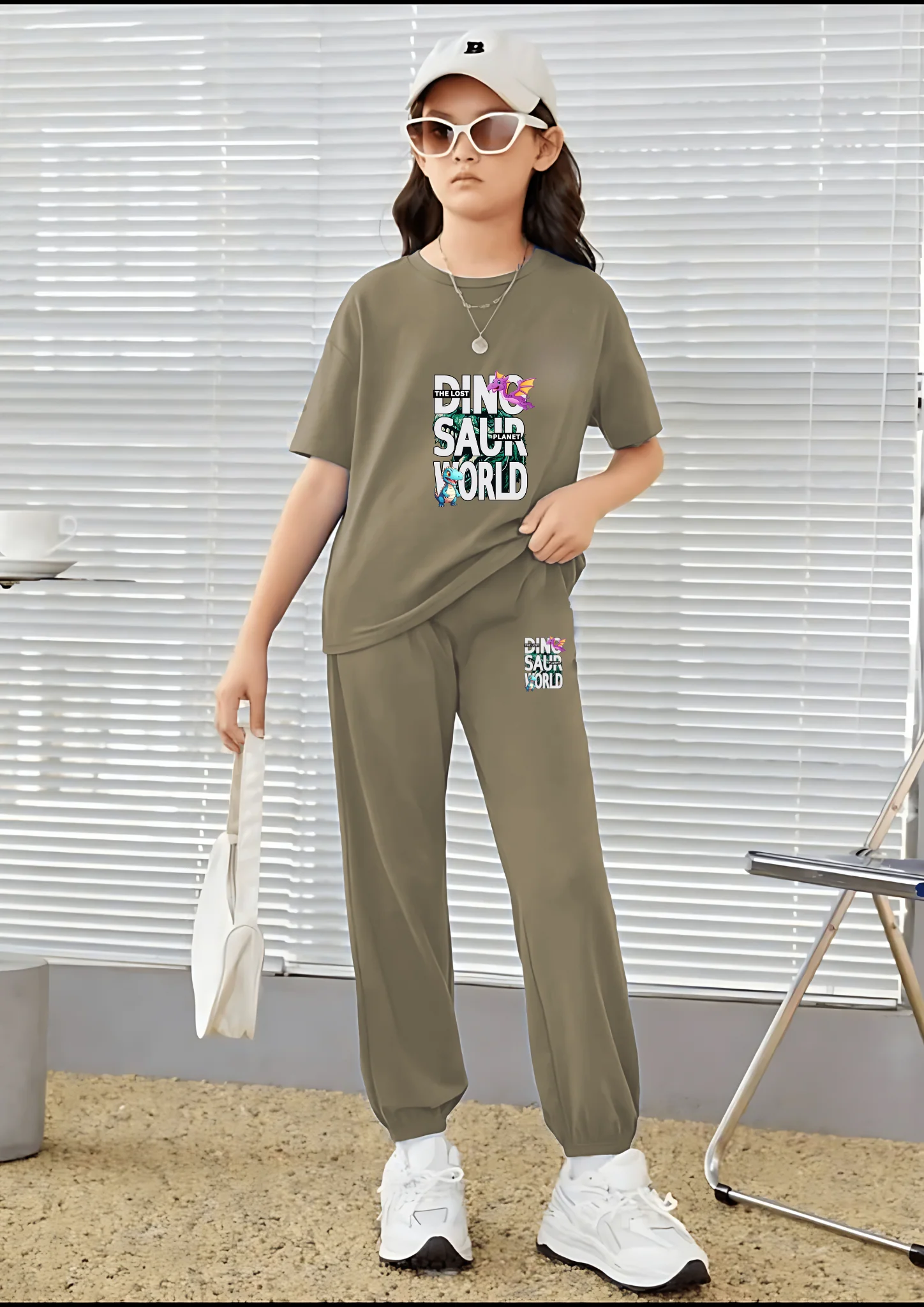 Dinosaur World Matching Set - T-Shirt and Pants - Image 3