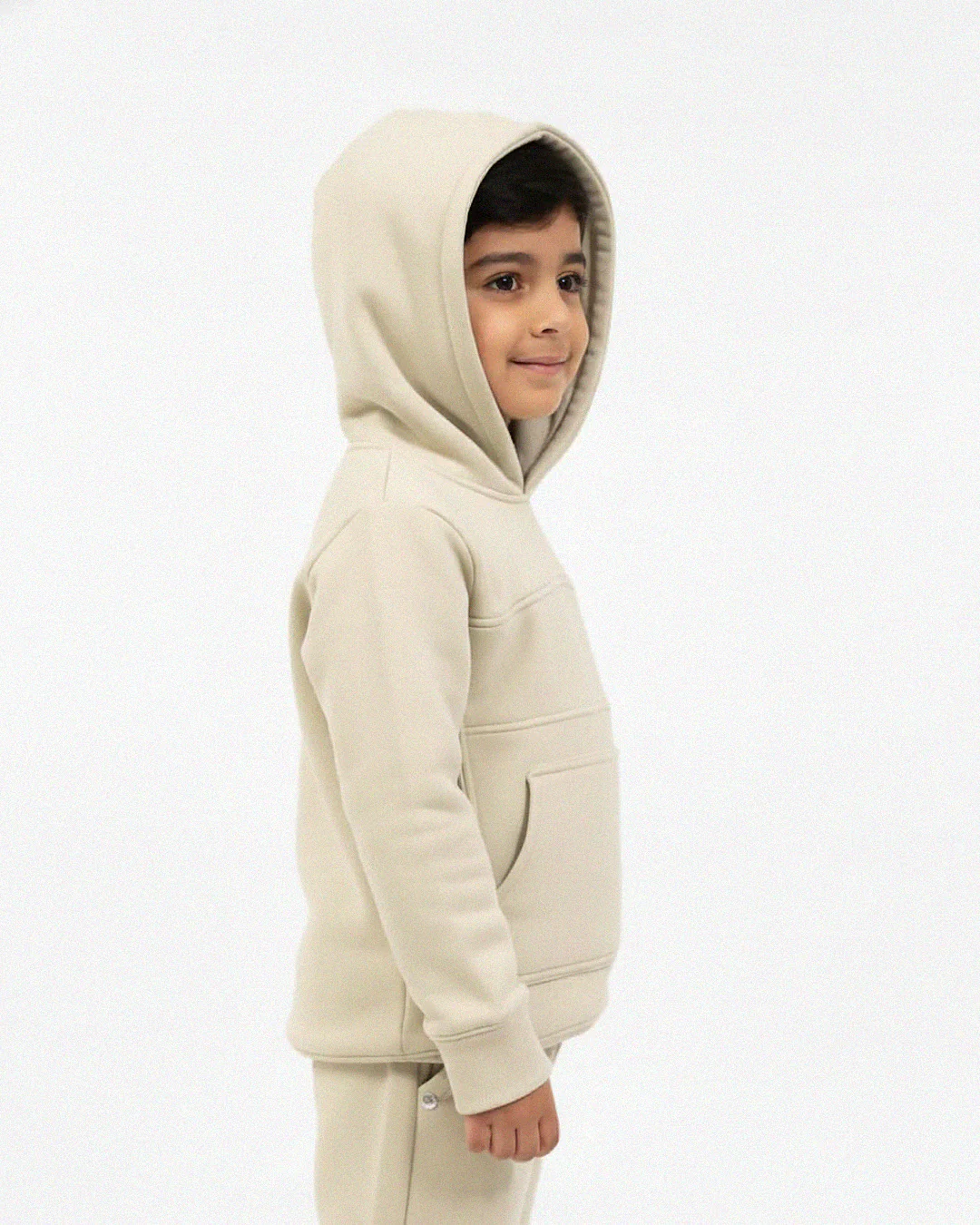 Premium Kids Pistachio Fleece Hoodie & Jogger Set - Image 4