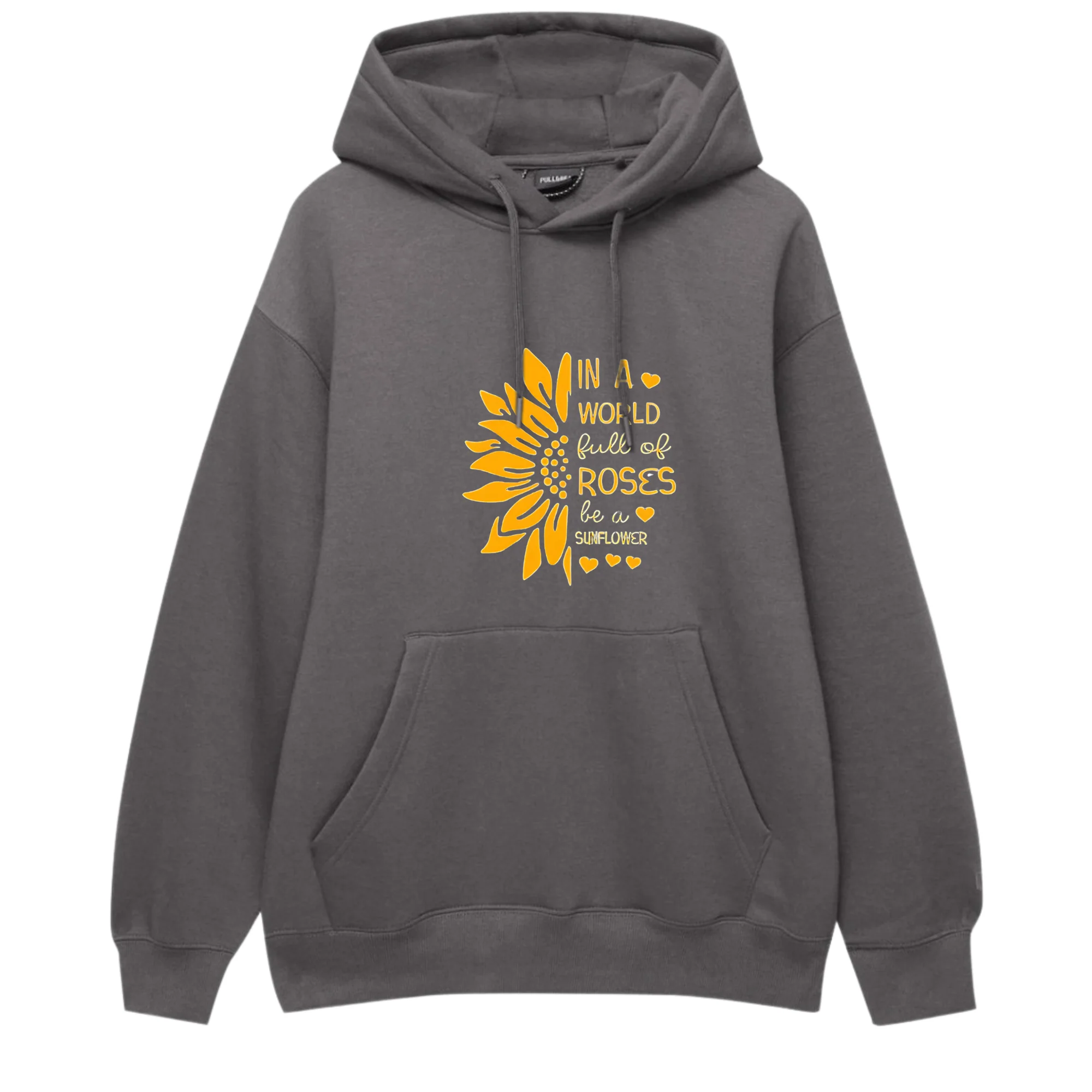 Sun Flower Printed Hoodie - Image 7
